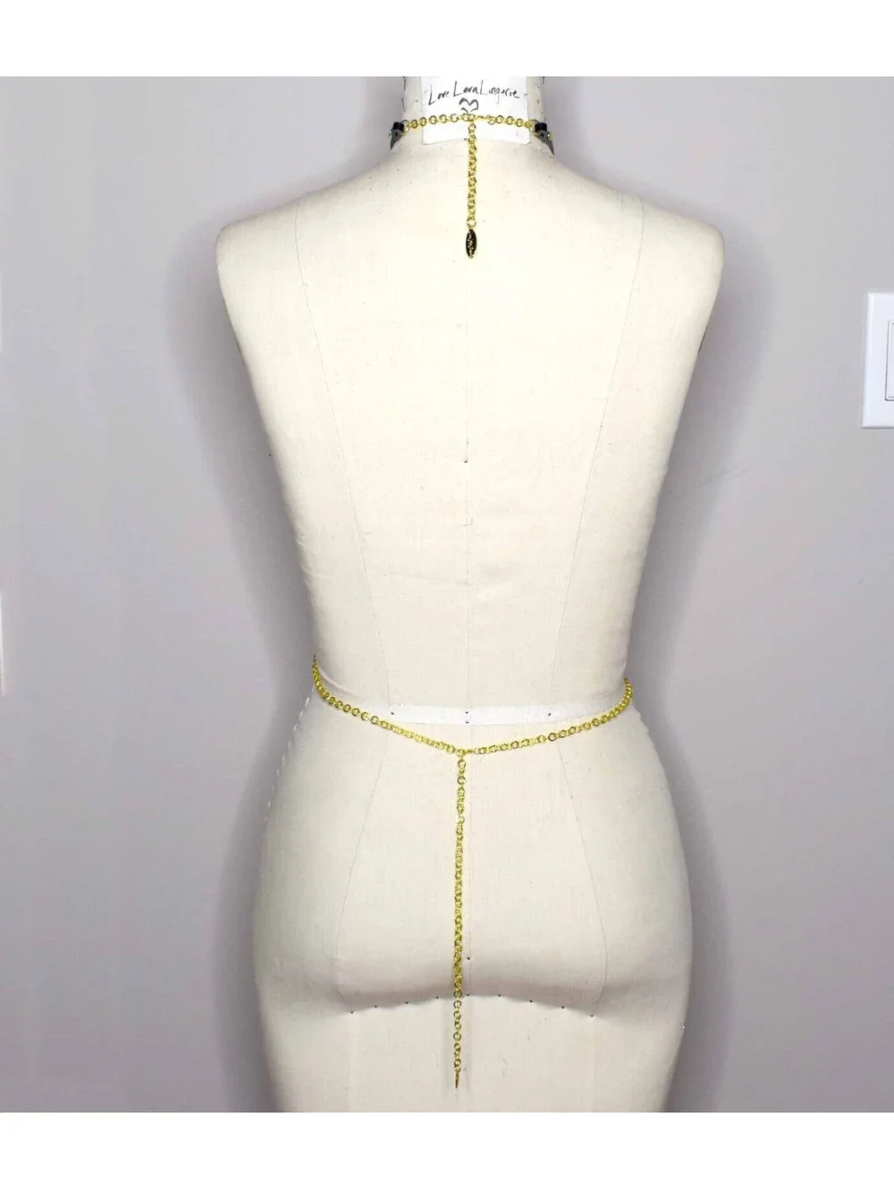 Leather and Chain Harness